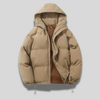 Lexy hooded winter jacket, back