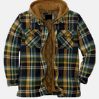 Rhett | Rugged Hooded Plaid Jacket