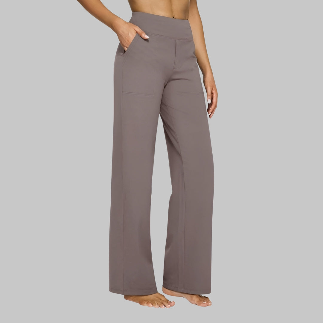 Jeanne | Elegant Soft-Jersey Trousers