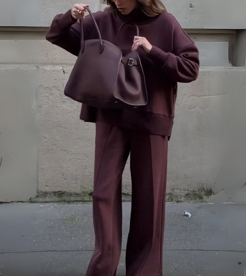 Eva | Turtleneck Two-Piece Set