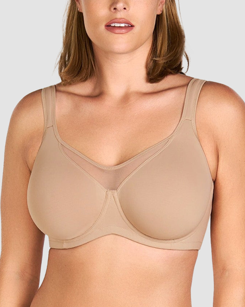 Kiki | Mesh Cooling Full Coverage Minimizer Bra