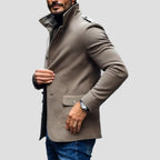 Eli | Casual Lapel Single-Breasted Short Coat