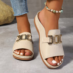 JEMIMA™ | BLOCK HEEL SLIP-ON SANDALS