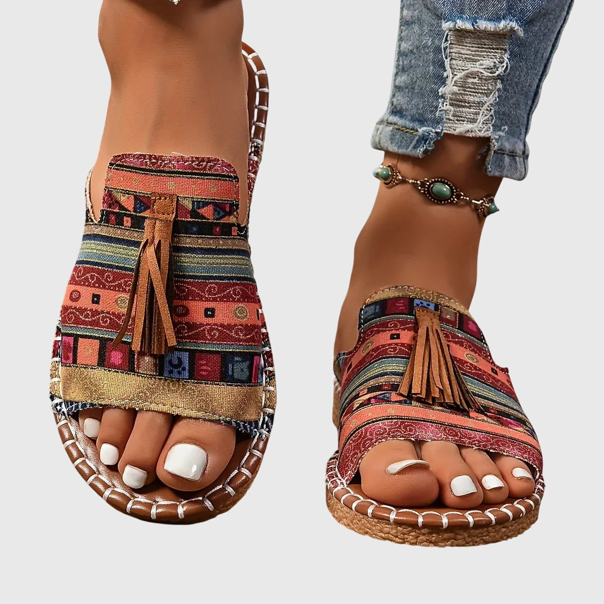 Claire | Stylish Dotted Orthopedic Sandal