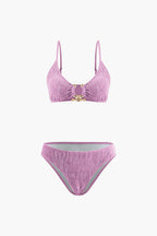 Nena | Velvet Bikini And Sarong