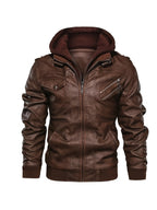 Maddox | Hooded Moto Jacket