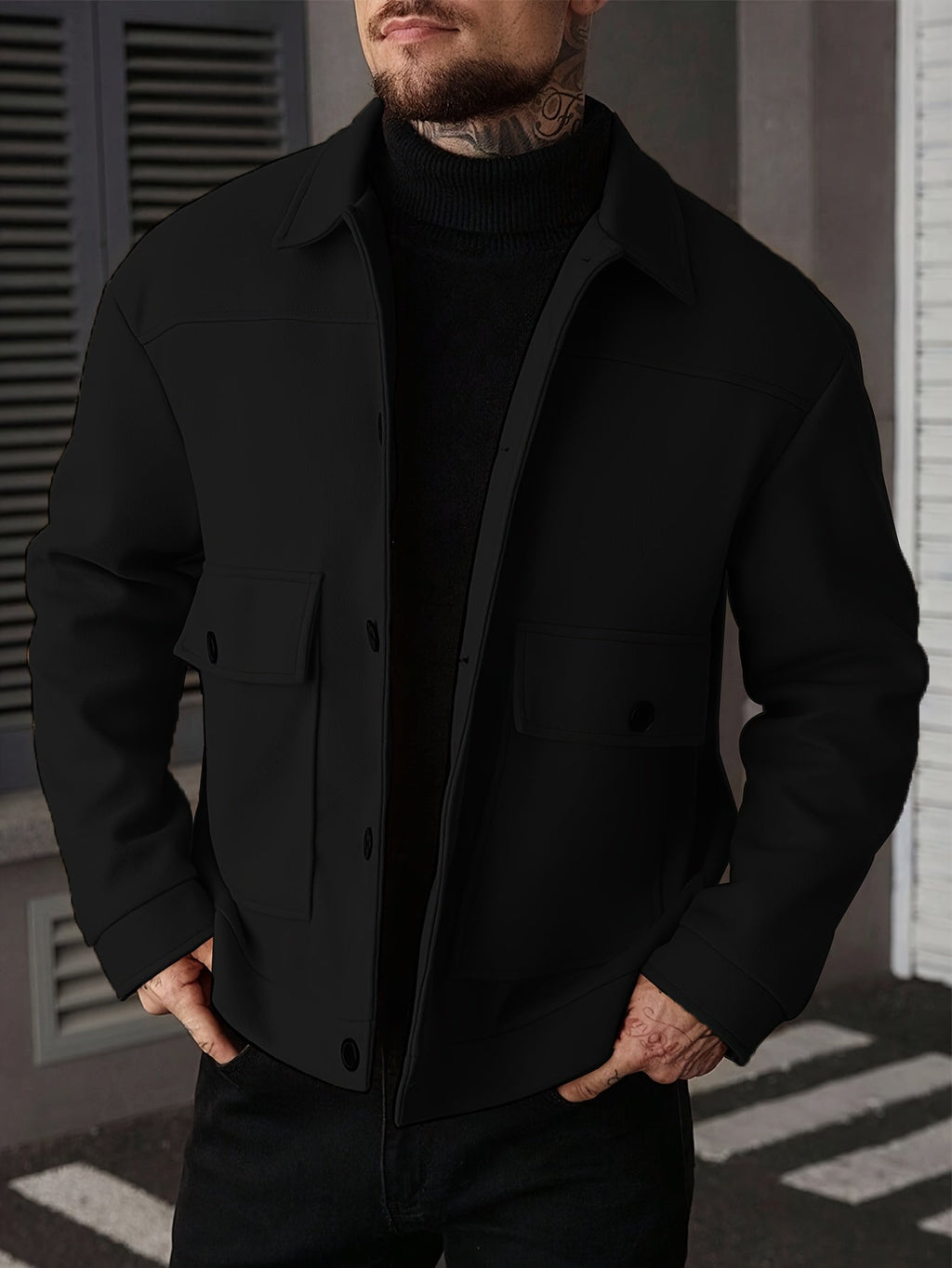 Donovan | Structured Utility Jacket