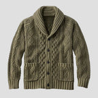 Noah | Knitted Jacquard Retro Casual Cardigan