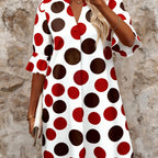Adele | Playful Polka Dot Mini Dress