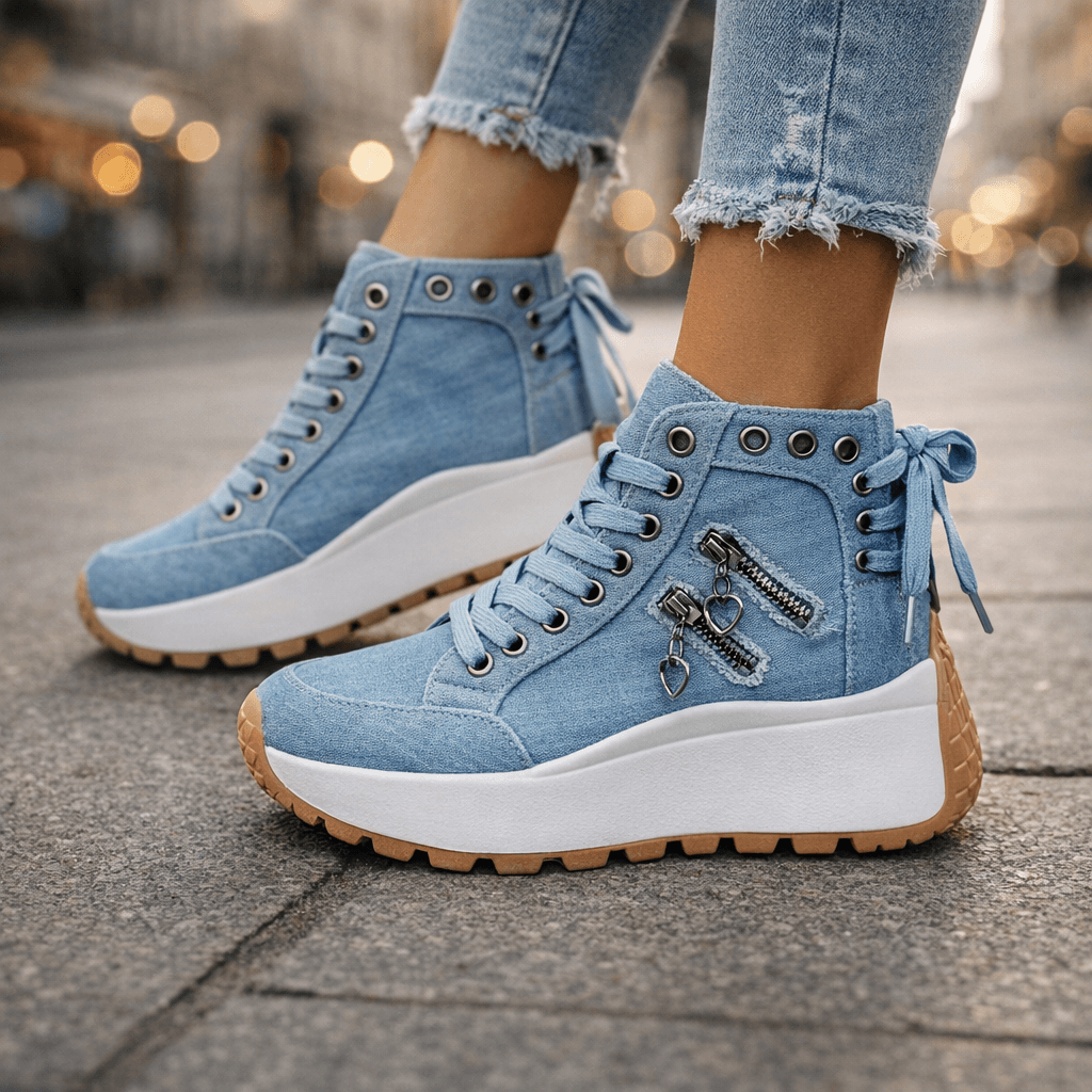 Saylor | Premium High Cut Lace Shoes