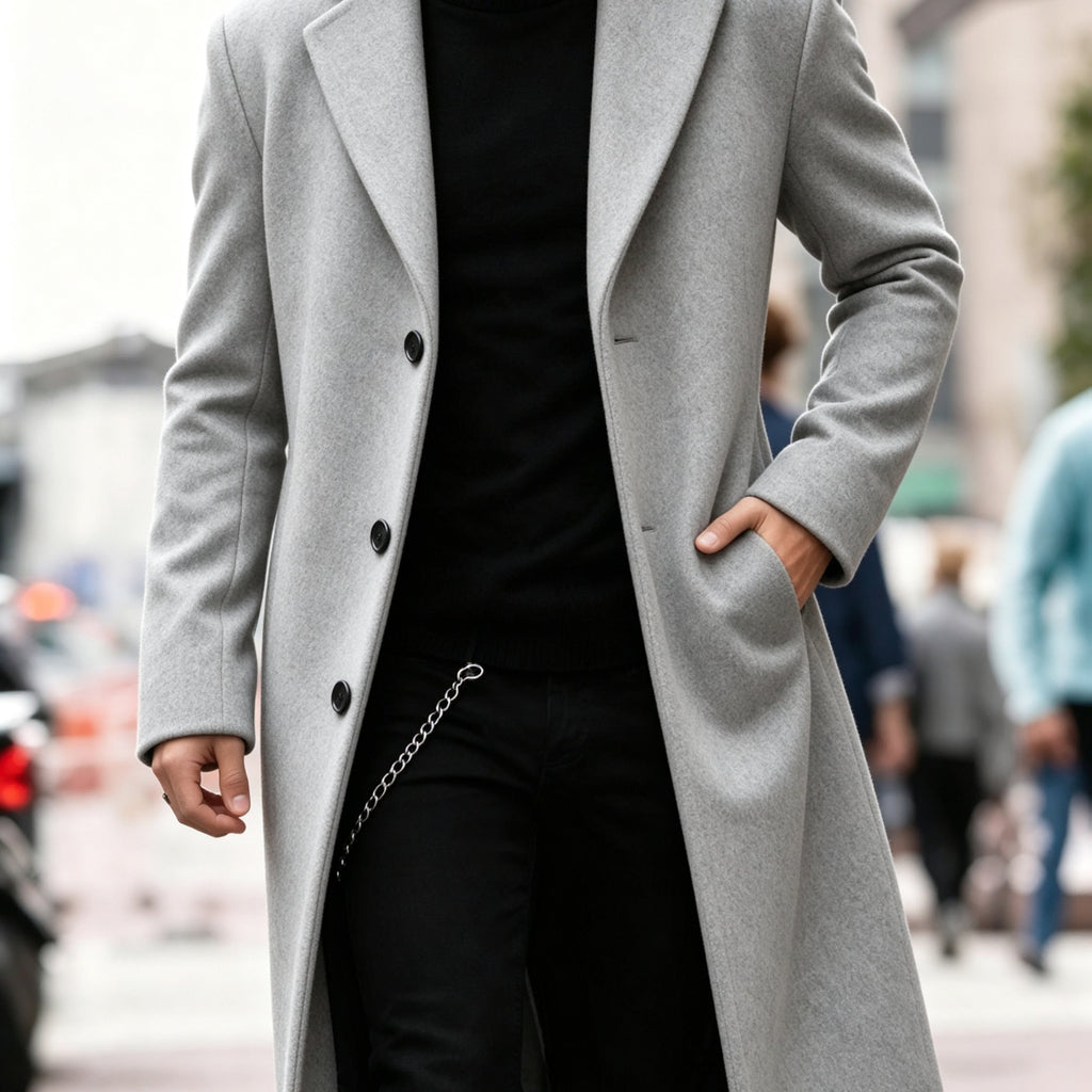 Chandler | Refined Long Trench Coat