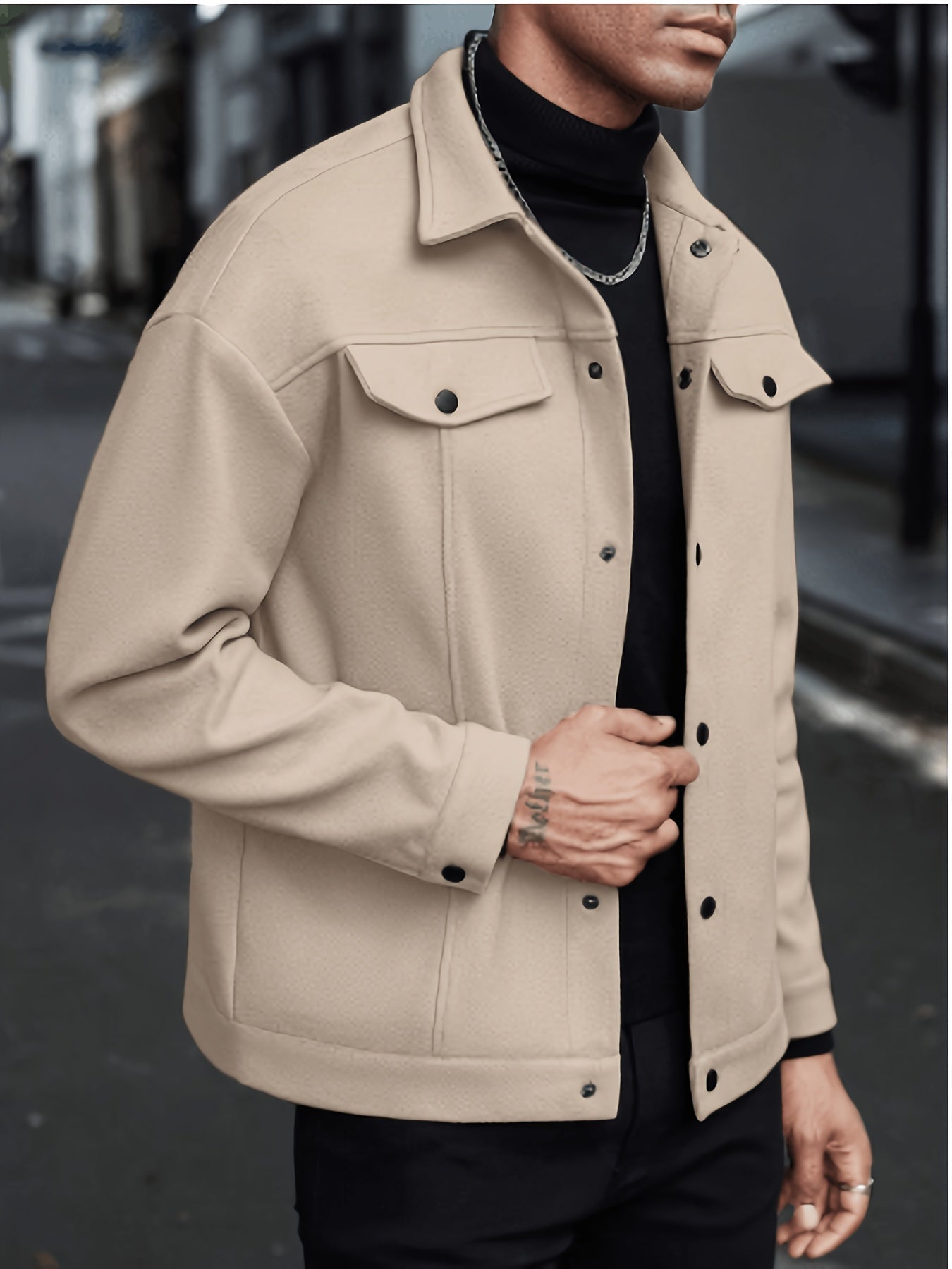 Hugh | Refined Utility Jacket