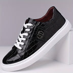 Bruno | Refined Textured Sneakers