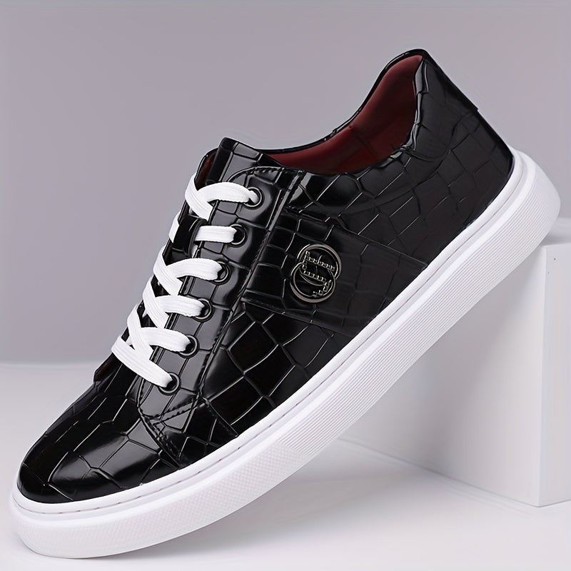 Bruno | Refined Textured Sneakers