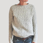 Muriel Oversized Fine Knit Jumper – back view
