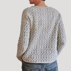Muriel Oversized Fine Knit Jumper – detail view