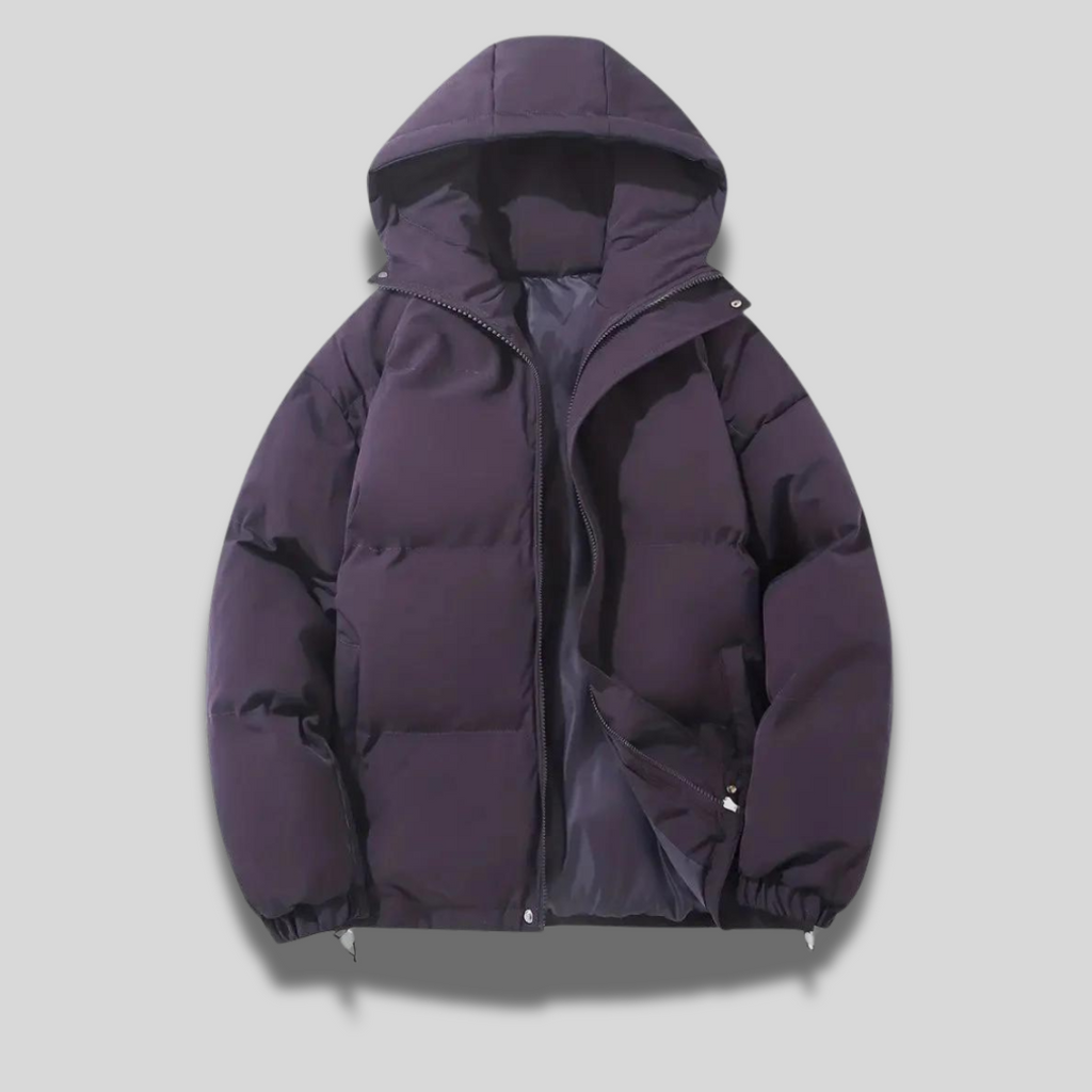 Lexy hooded winter jacket, hood detail