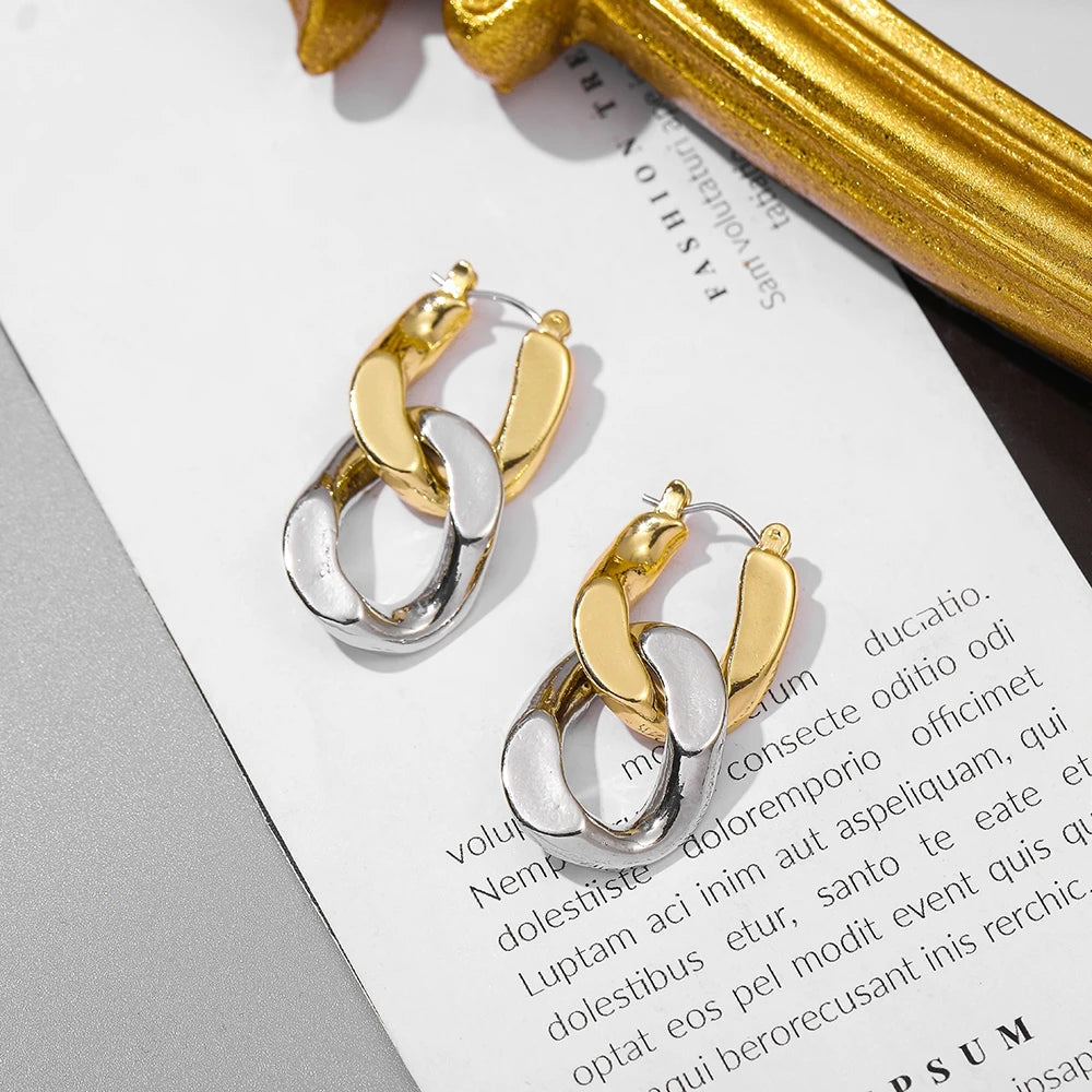 Aria | Chain Link Earrings