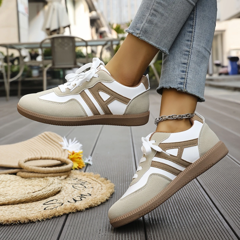 Crystal | Supportive Wide-Toe Sneakers