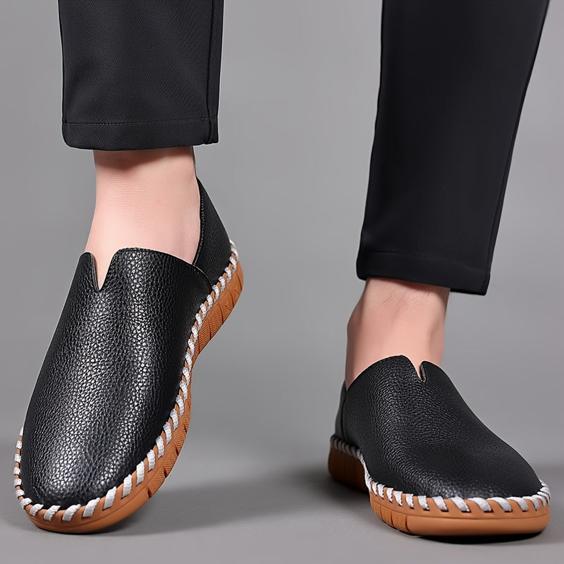 Lincoln | Hand-Stitched Slip-On Loafers