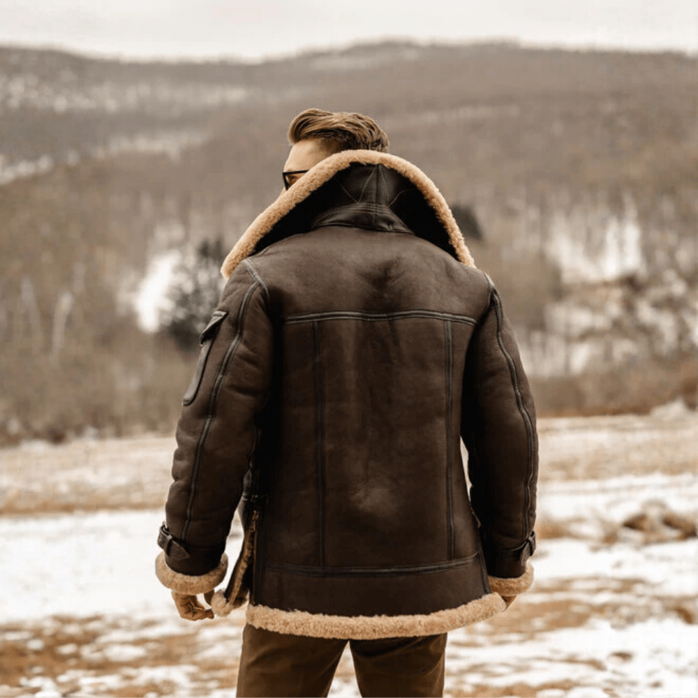 Liam | Vintage Winter Warm Lapel Thick Coat