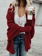 Vaila Knit Batwing Cardigan – front view