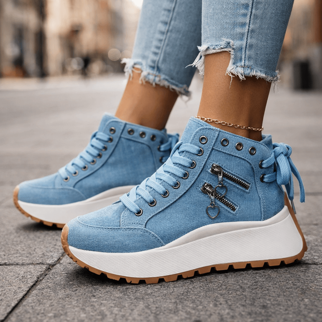 Saylor | Premium High Cut Lace Shoes