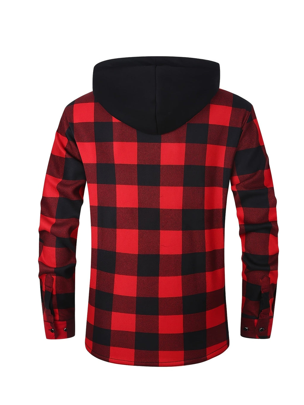 Desmond | Hooded Check Shirt Jacket