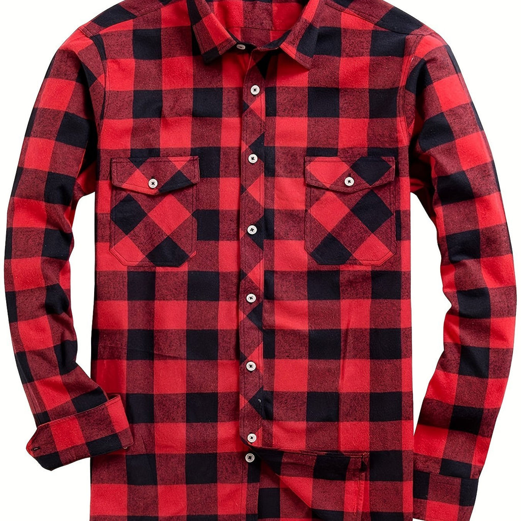 Miles classic checked flannel shirt
