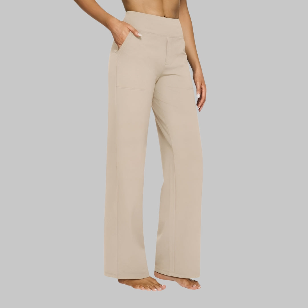 Jeanne | Elegant Soft-Jersey Trousers