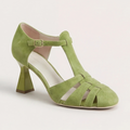 Rebecca | Classic Close Toe Strap Heels