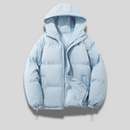 Lexy hooded winter jacket, worn