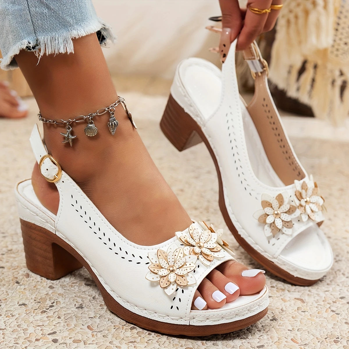 Hailey | Stylish Comfortable Block Heels