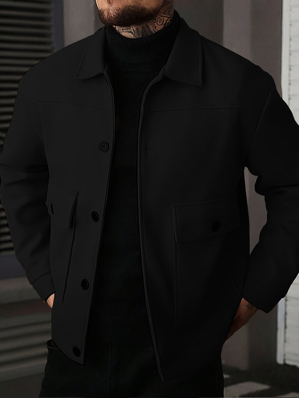 Donovan | Structured Utility Jacket