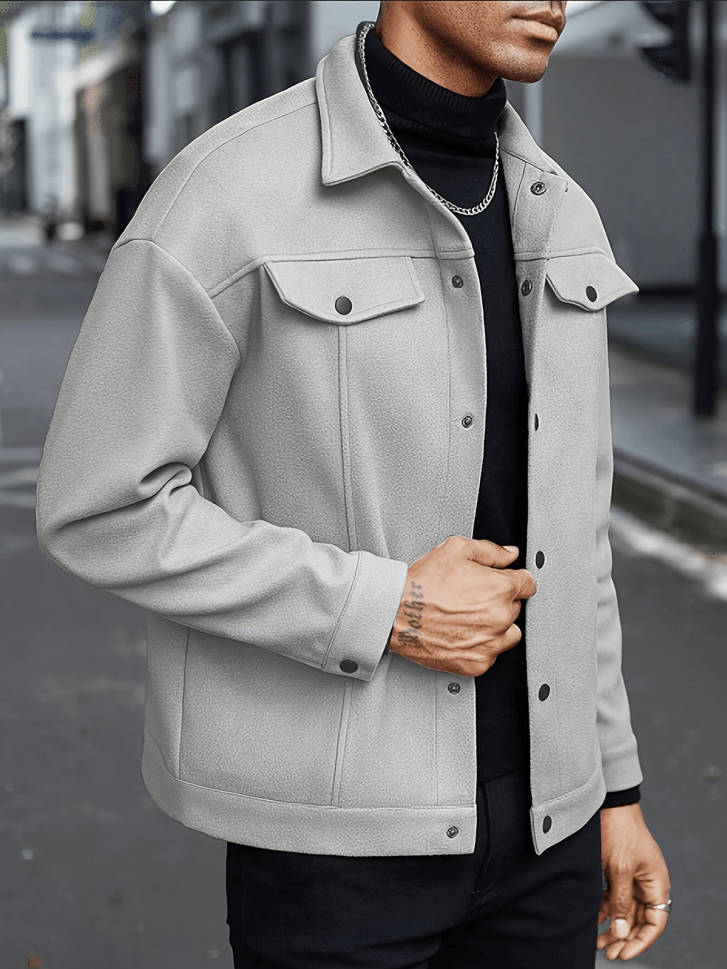 Hugh | Refined Utility Jacket
