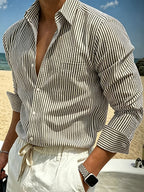 Bennett | Striped Long Sleeve Shirt