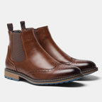 Brace leather Chelsea boots, additional view