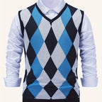 Chandler | Classic Argyle Sweater Vest