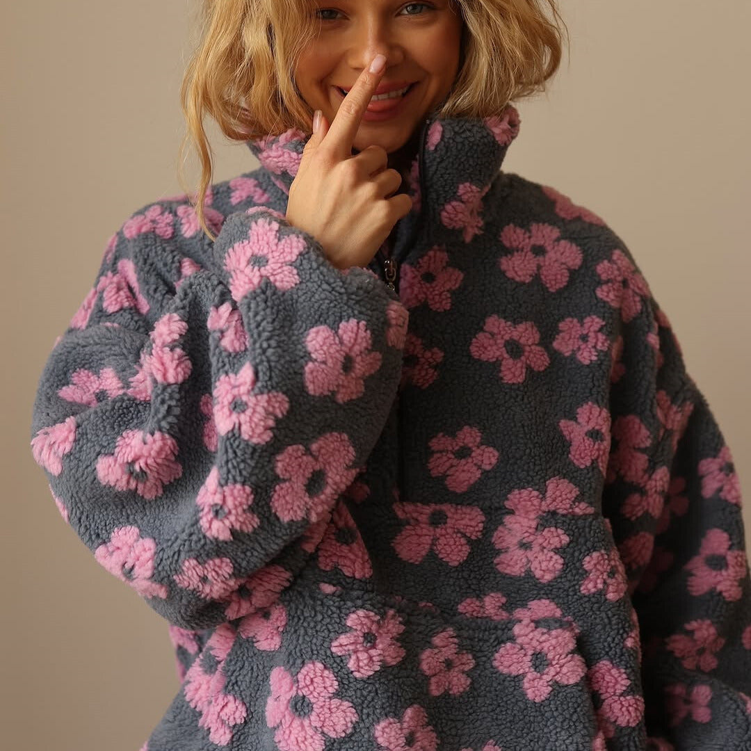 Camellia | Sweater with Floral Print