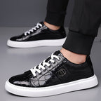 Bruno | Refined Textured Sneakers