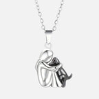 Elin | Dog Pendant Necklace