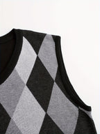 Chandler | Classic Argyle Sweater Vest
