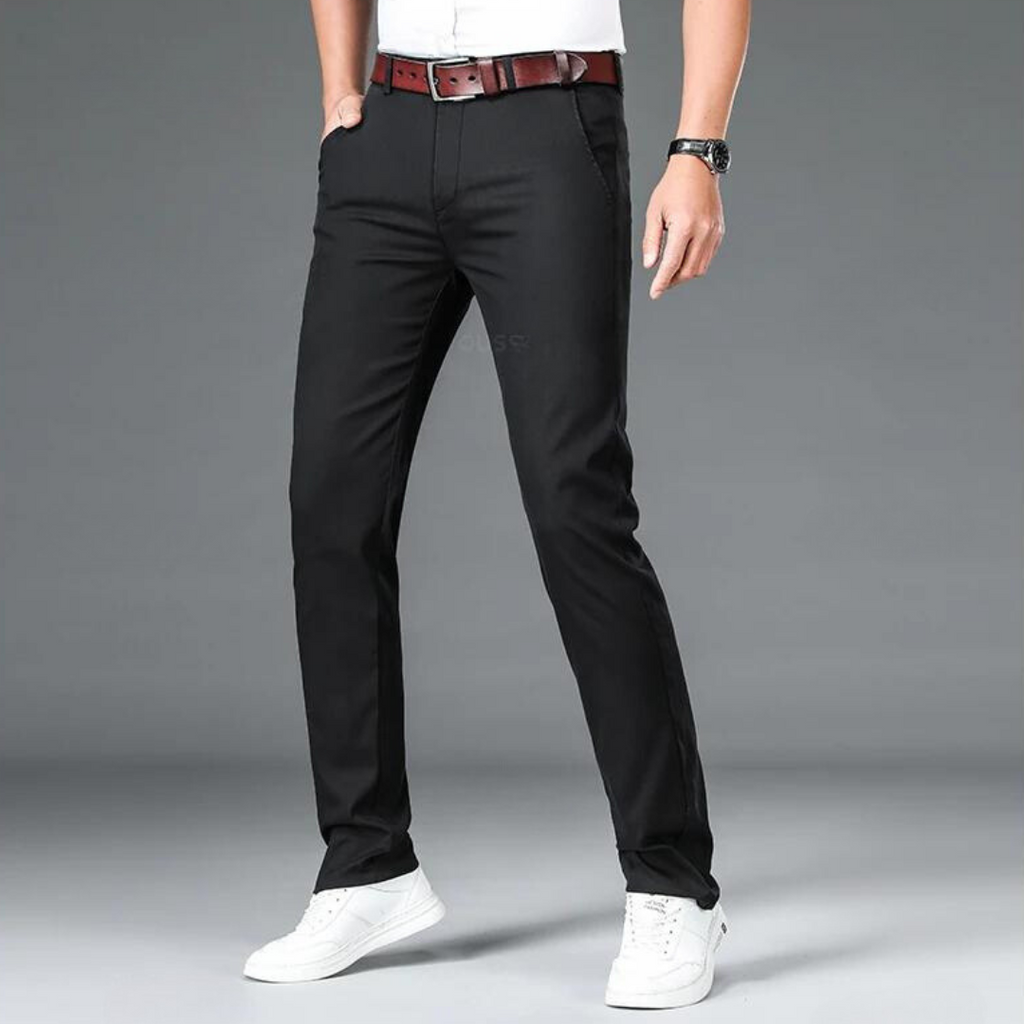 Stretch Tech Chinos | Slim Fit Performance Pants | Lightweight Business Casual