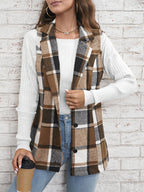 Camden | Wool Plaid Vest