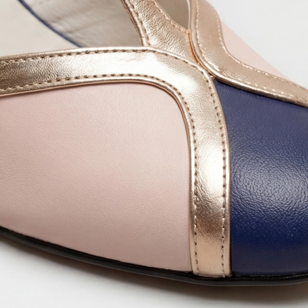 Veronica | Classic T-Strap Closed Toe Heel