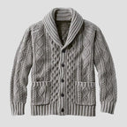 Noah | Knitted Jacquard Retro Casual Cardigan