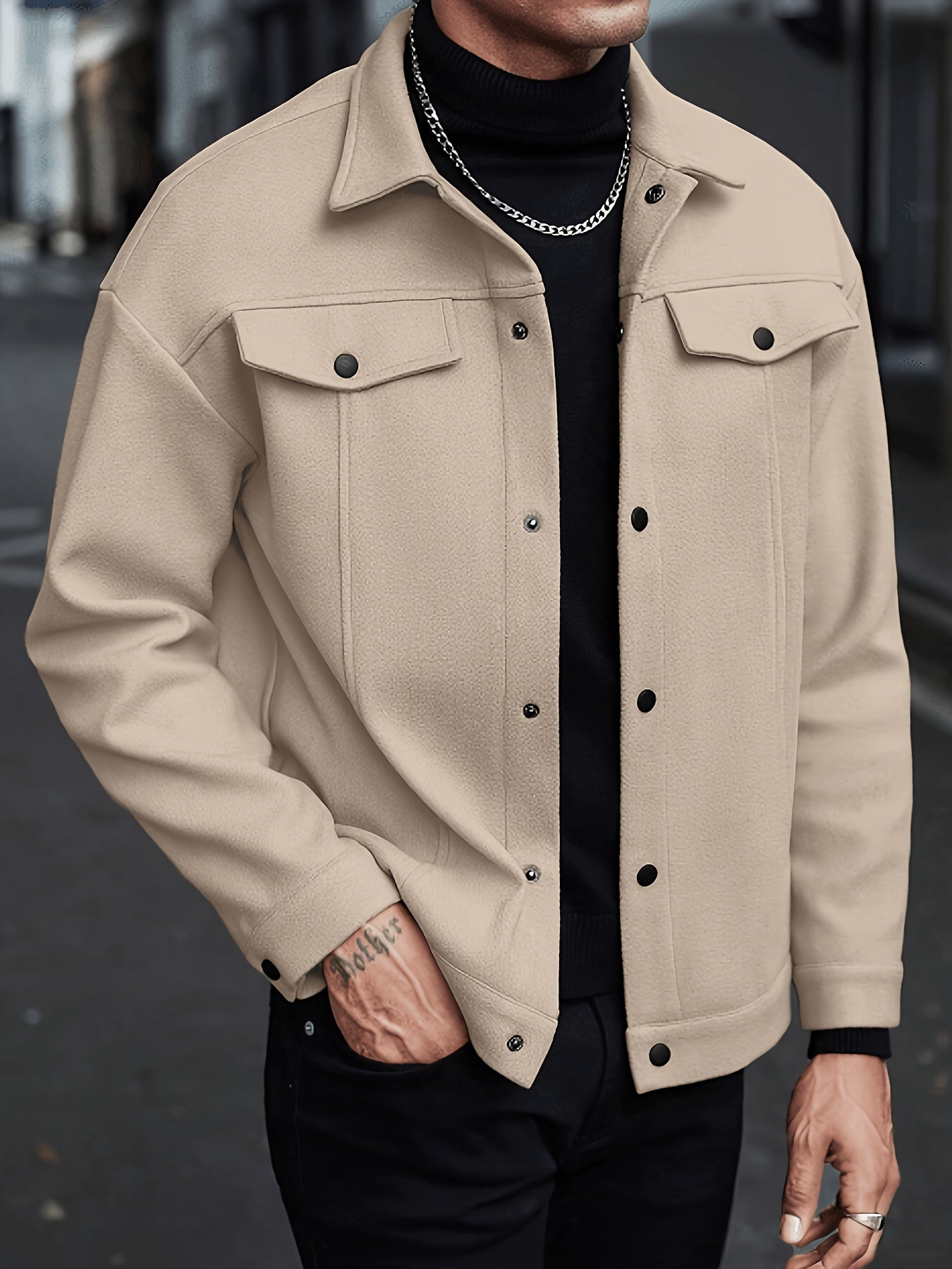 Hugh | Refined Utility Jacket