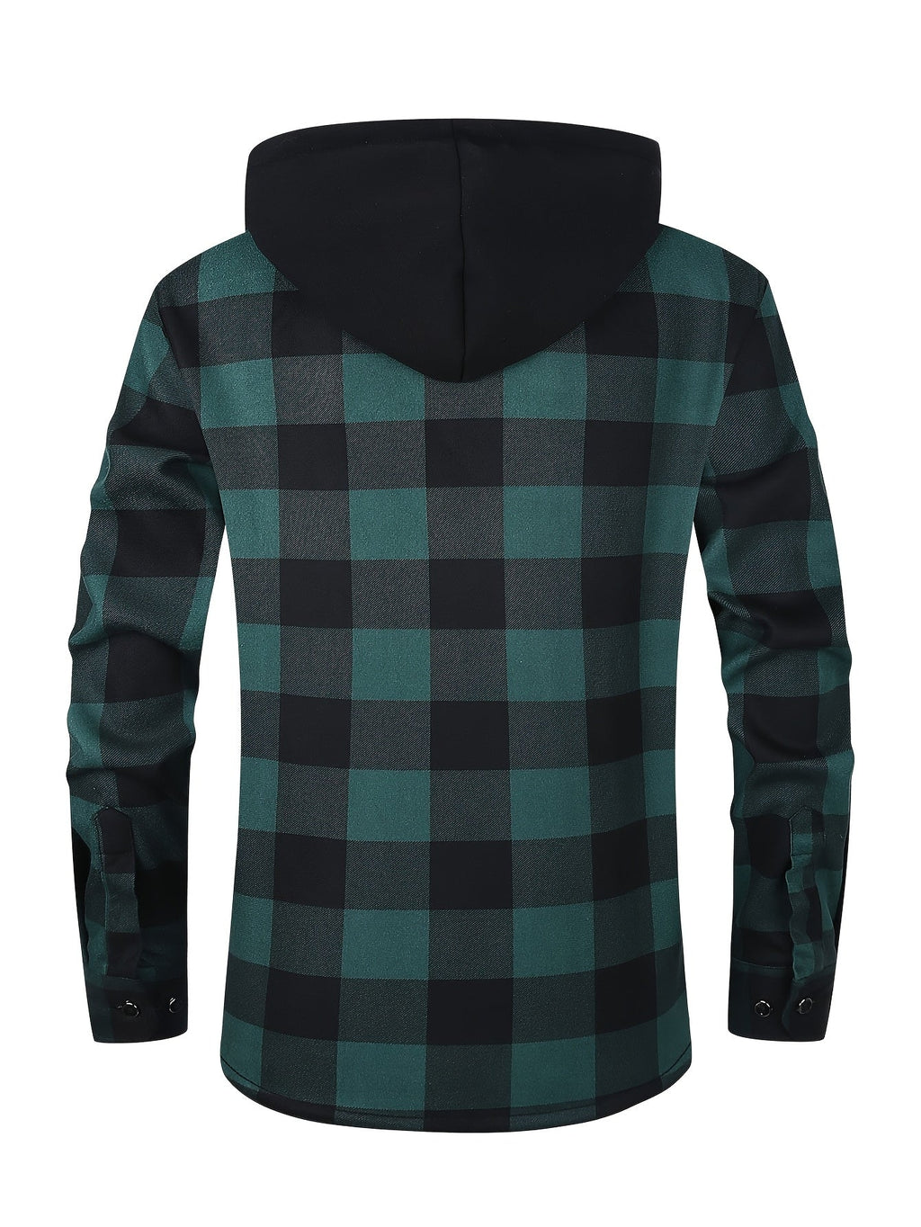 Desmond | Hooded Check Shirt Jacket
