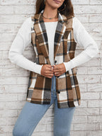 Camden | Wool Plaid Vest