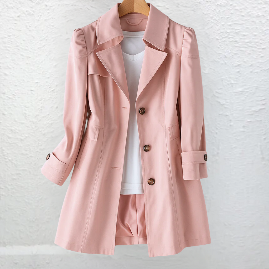 Vicki | Vintage Trench Collar Coat